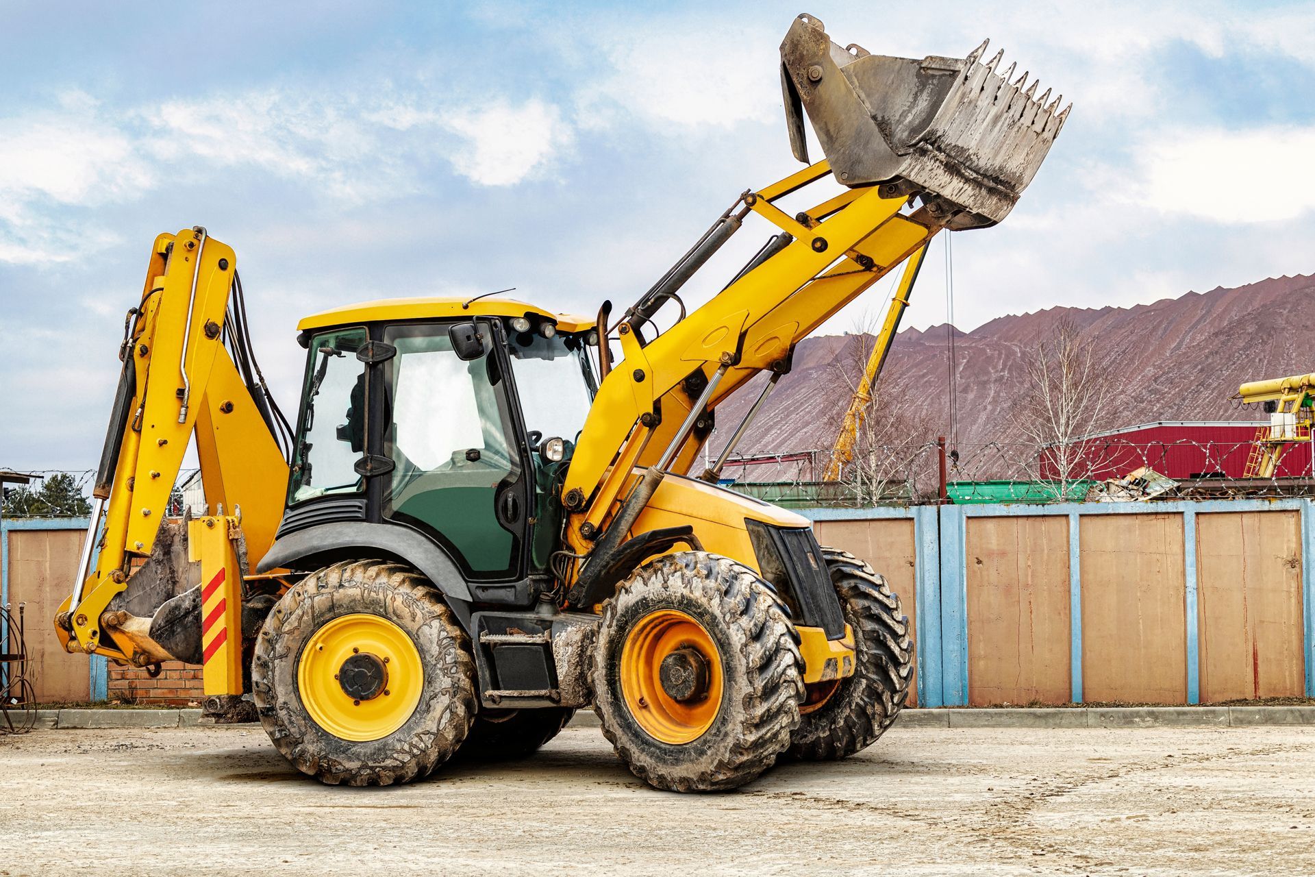 Yellow Track Loaders