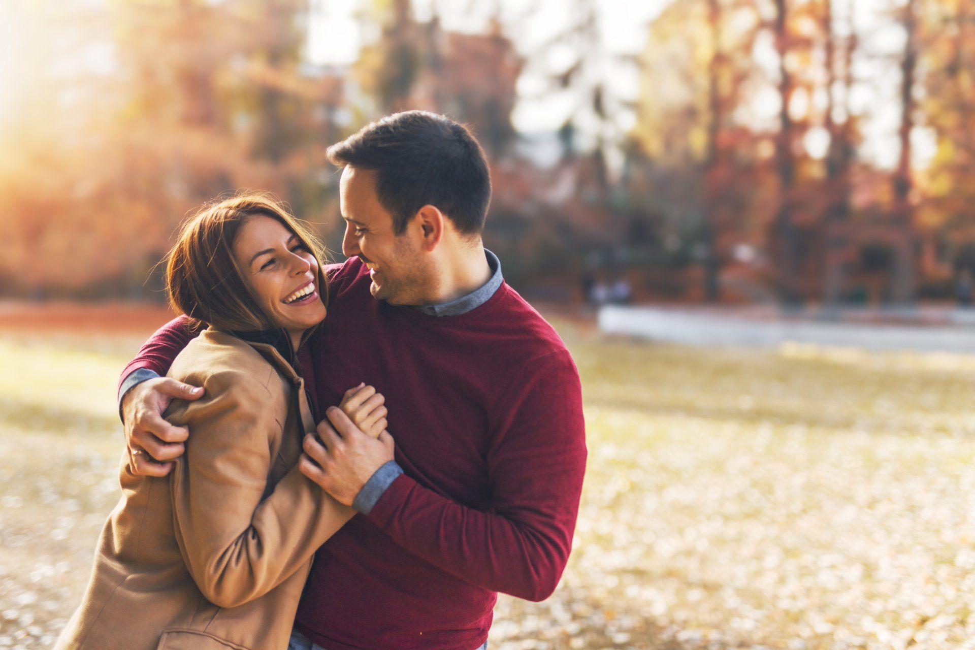 Happy Couple Hugging — Lumberton, NC — Graham Law Firm