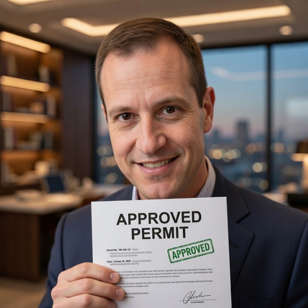 getting permits approved