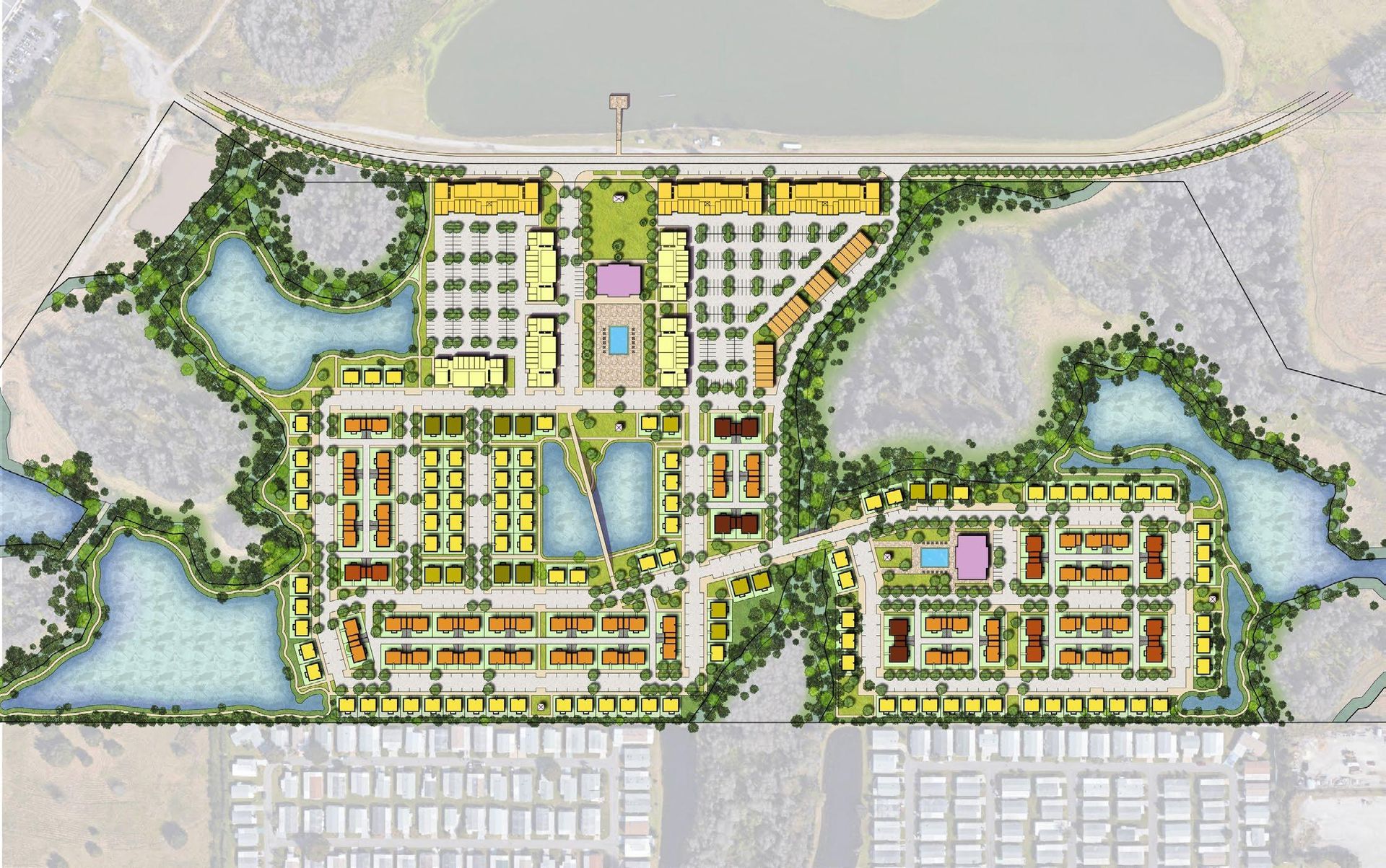 conceptual site planning and layout