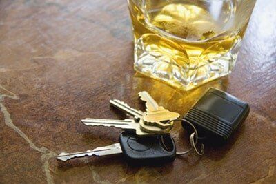 DUI — Car Keys with Drink in Temple, TX