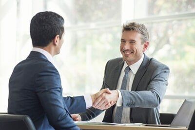 Lawyer — Attorney Shaking Hands with Client in Temple, TX