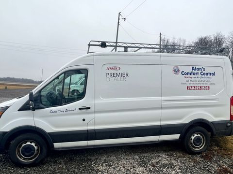 Heating — Company Van in Knox County, OH