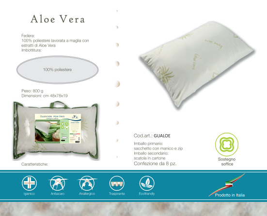Guanciale ALOE VERA