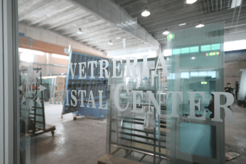 Entrata della vetreria