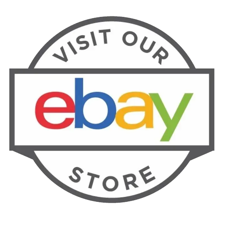 An ebay logo that says visit our store