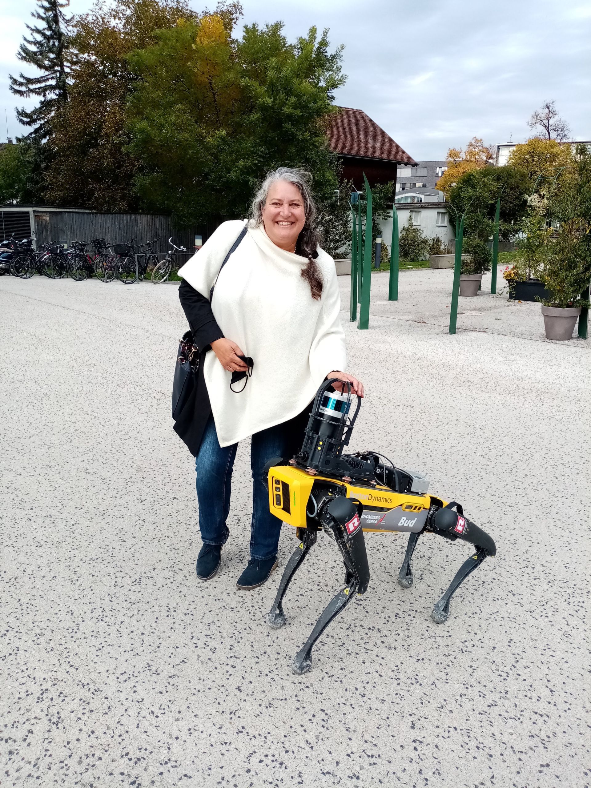 BIFO Mitarbeiterin Andrea Huber