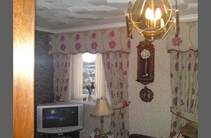 Upholstered Curtains and Pelmets