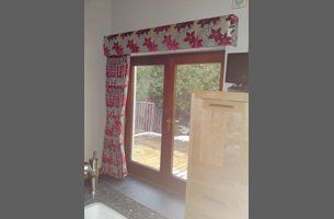 Single Long Drape Patio Curtains