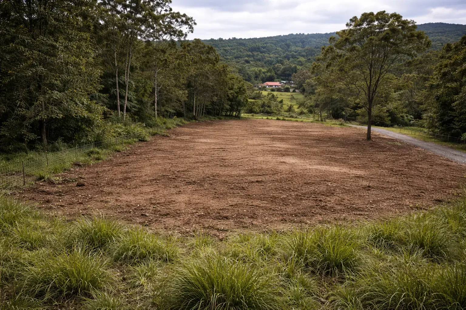 Cleared semi-rural block in Grantham