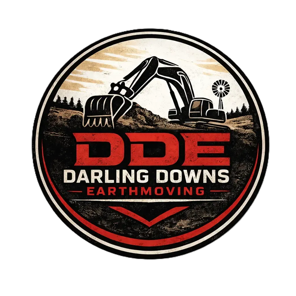 Darling Downs Earthmoving Round Logo