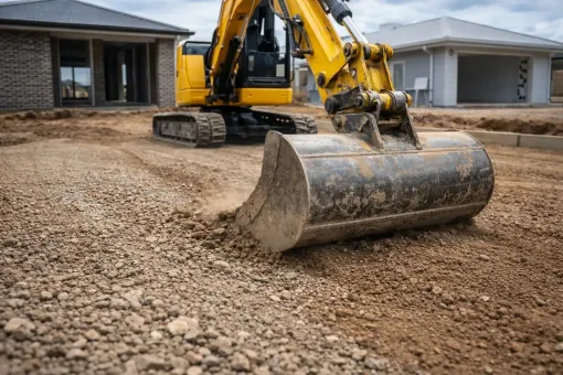 Residential driveway preparation in Highfields, Toowoomba