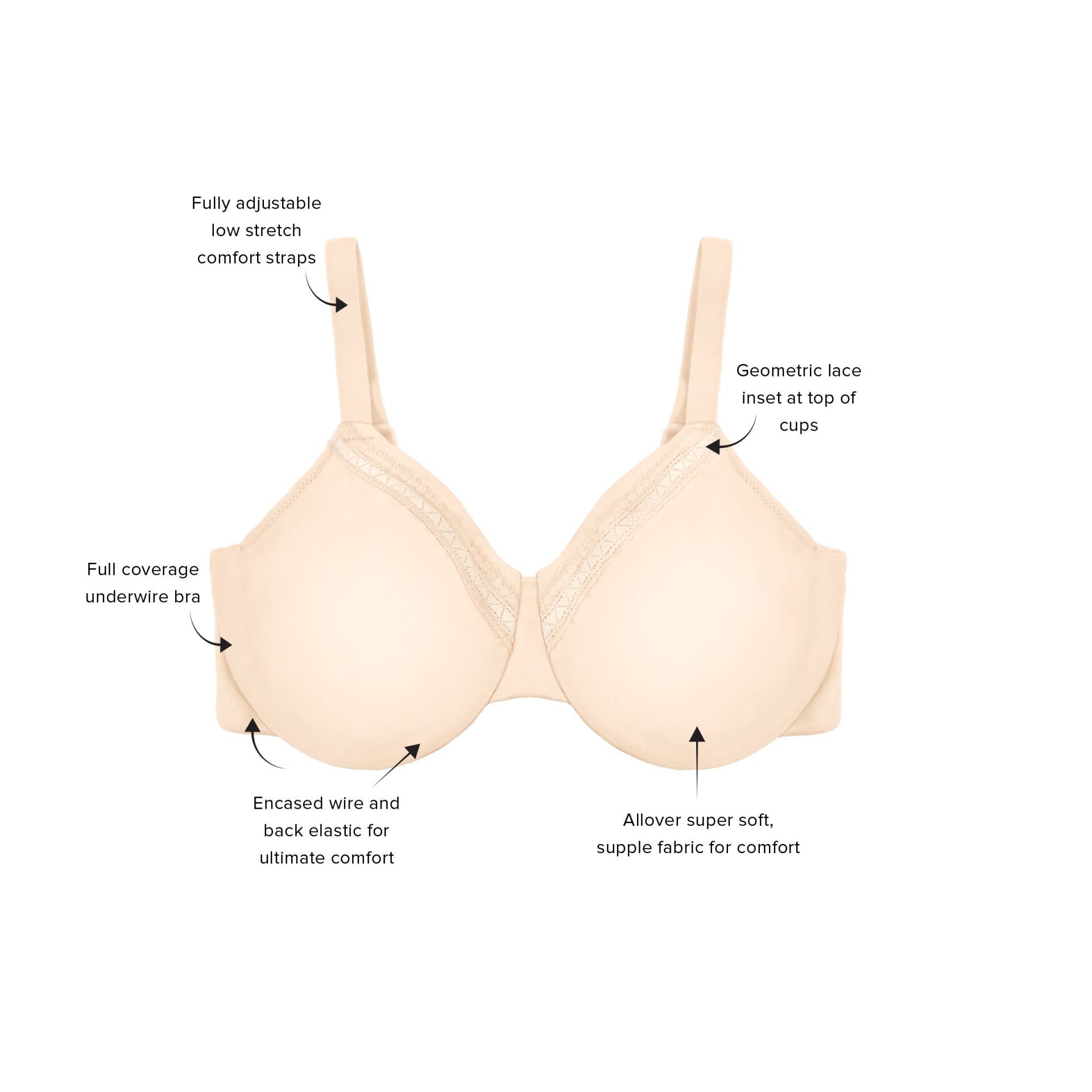 Anatomy Of A Bra — Flowood, MS — Sal-Liz Foundation & Lingerie Salon