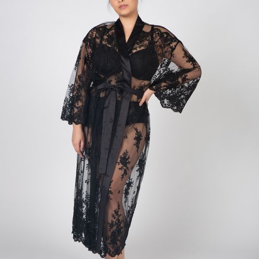 Black Elegant Pajamas — Flowood, MS — Sal-Liz Foundation & Lingerie Salon