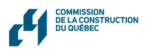Le logo de la commission de la construction du québec