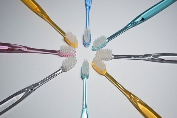 Crystal Fresh toothbrushes
