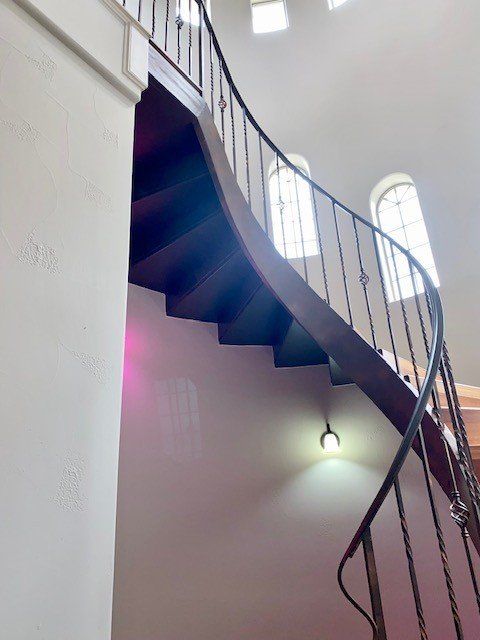 Home in Lake Travis area of Austin, TX that had whole house interior painting completed by Austin Painting and Cabinets