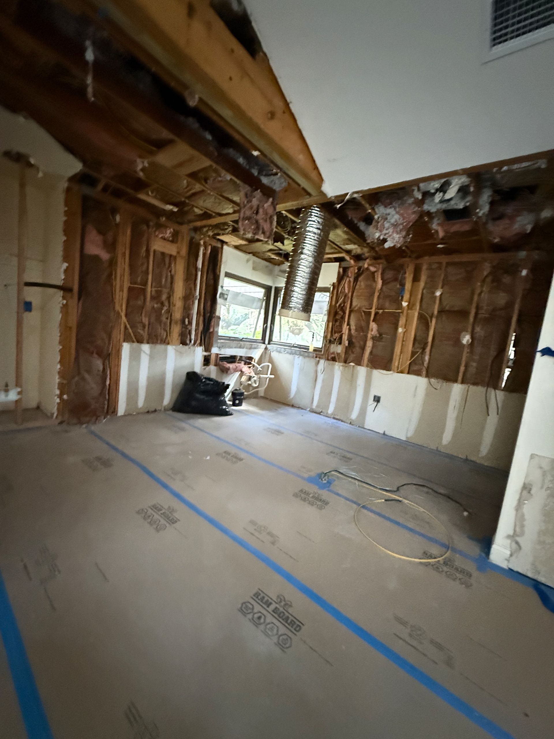 Kitchen remodel in Austin TX during construction and installation process