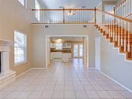 Interior painting before Lake Travis Austin home walls trim and stairs before transformation