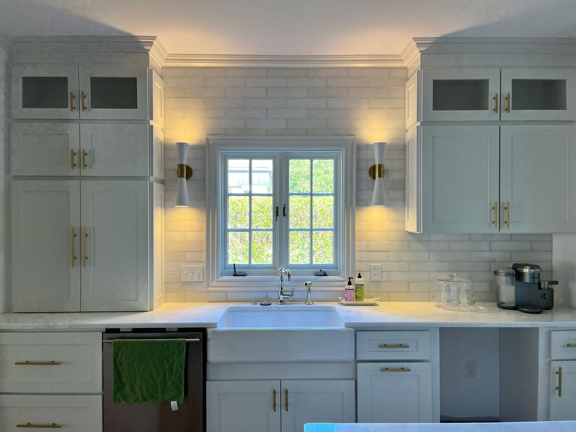 Client home in Austin, TX that had their kitchen remodel done by Austin Painting and Cabinet