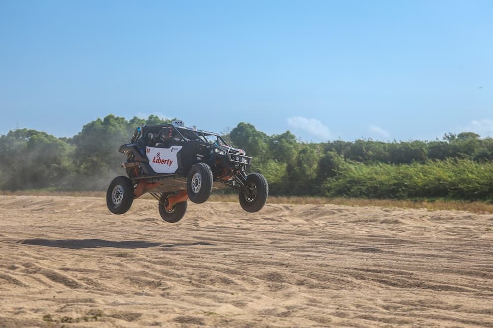 Utility Terrain Vehicle Race Stunt - Excavation in Bowen, QLD