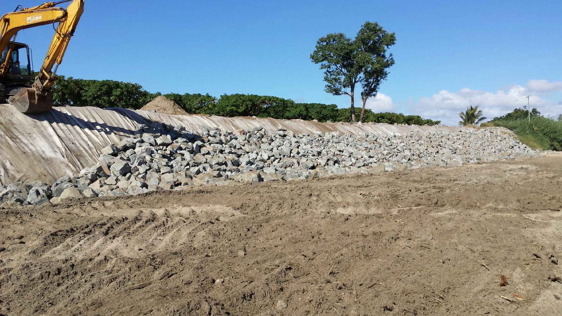 Piles of Gravel Stone on Site - Excavation in Bowen, QLD