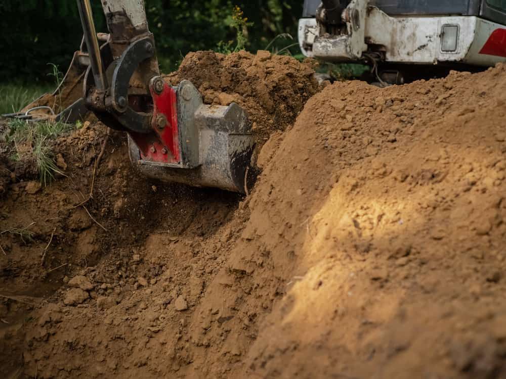 Digging a Big Pit With a Mini Digger - Excavation in Bowen, QLD