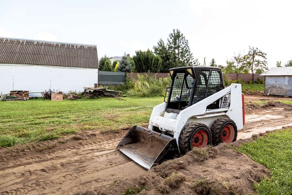 Skid Steer Loader Clears the Site for Construction - Excavation in Bowen, QLD