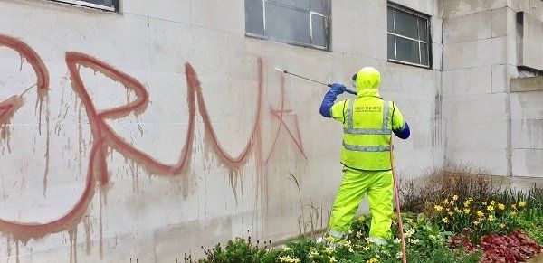 graffiti exterior cleaning syracuse new york