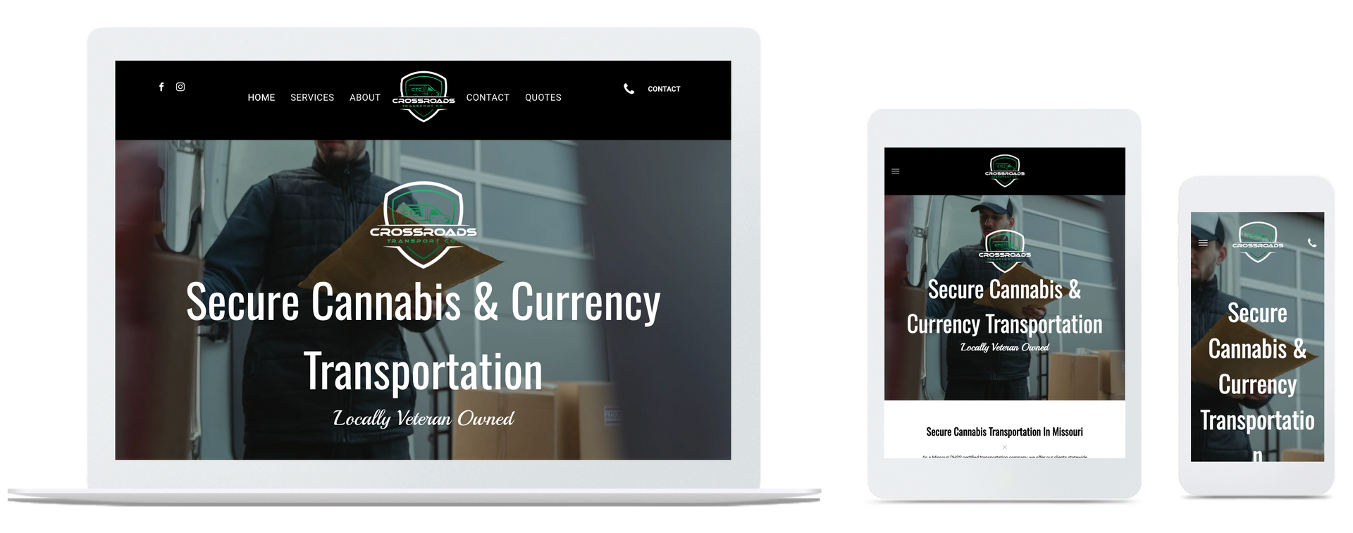 a man is holding a clipboard on a tablet , phone , and laptop .