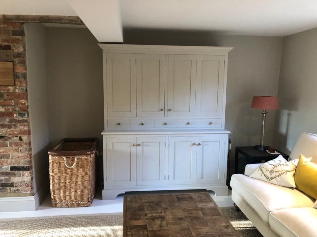 Closet and laundry basket