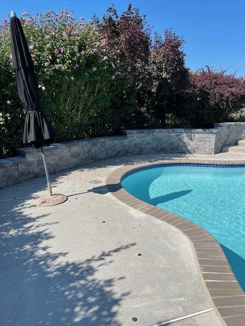 Brick Pool — Enola, PA — J & C Landscaping