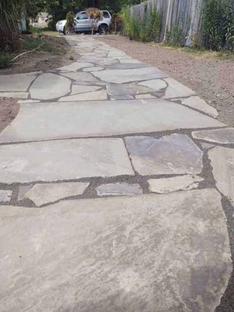 Stone Walkway — Enola, PA — J & C Landscaping