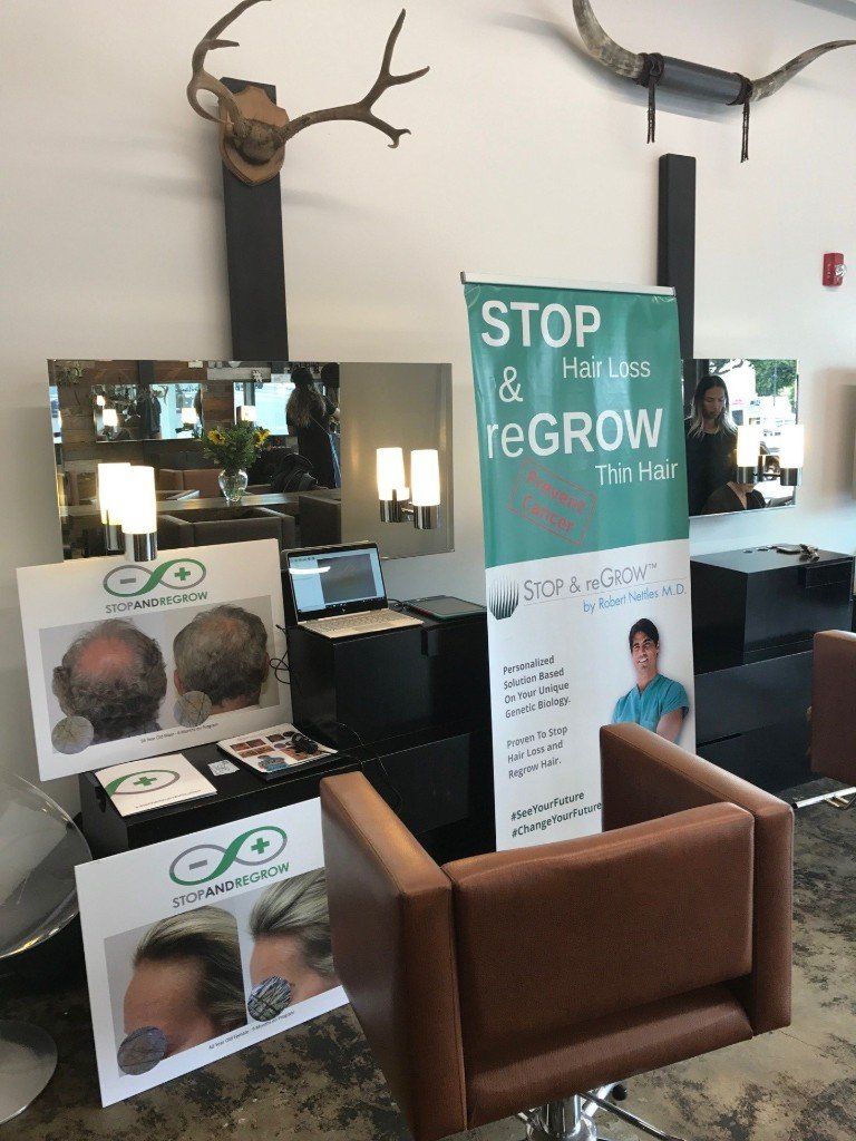 stop and regrow salon referral program