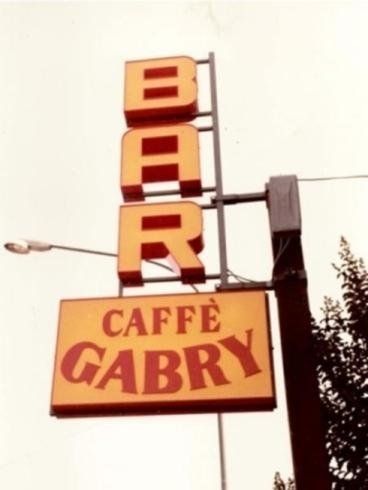Insegna Caffè Gabry