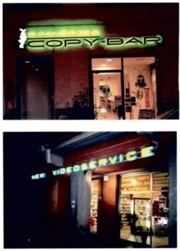 Insegna Copy Bar