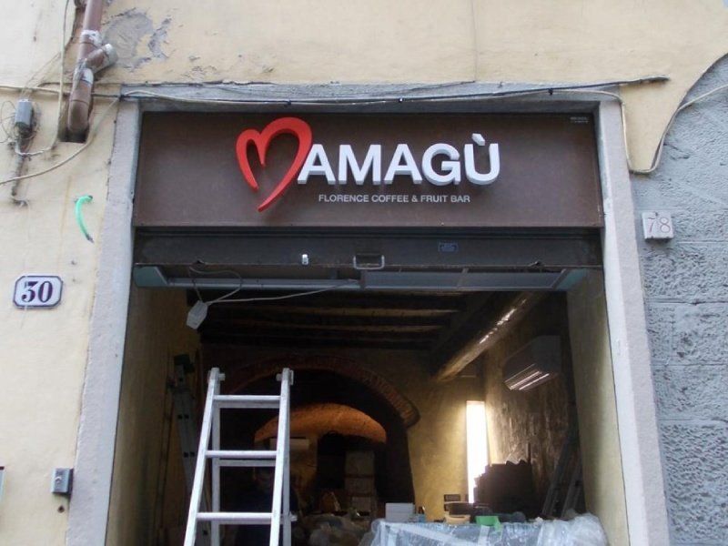Insegna Amagù