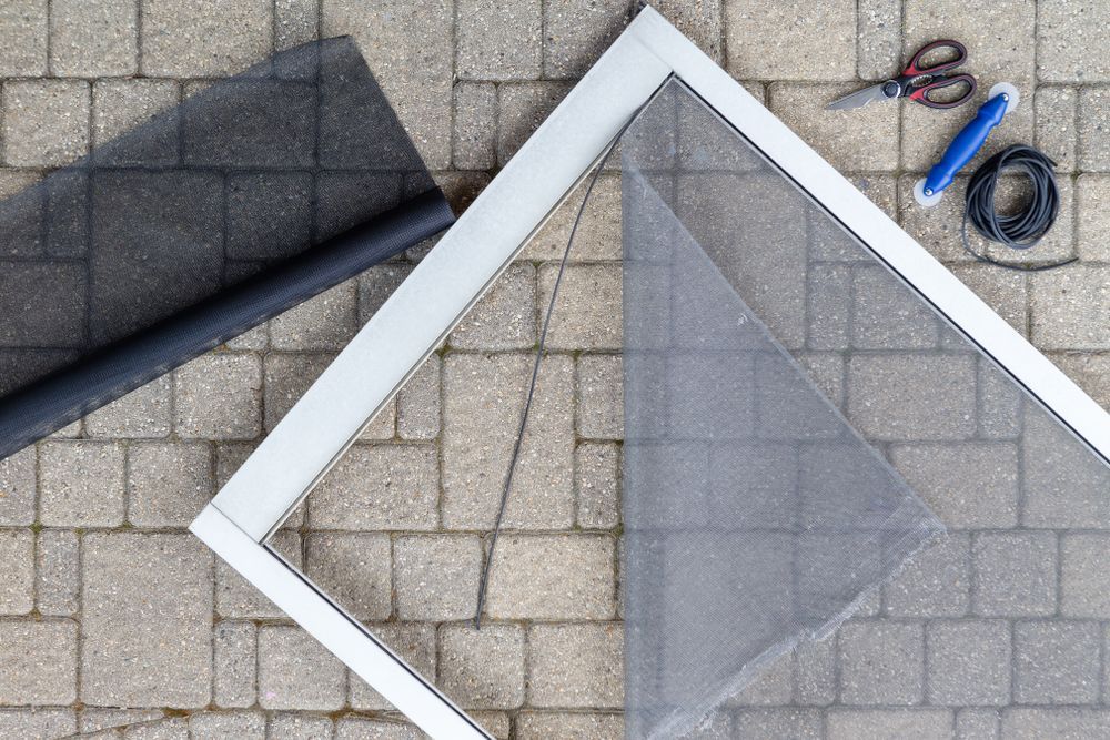 Repairing Screen Storm Porch Door — Coastal Screens & Glass in Port Macquarie, NSW