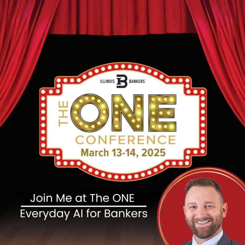 A man is smiling in front of a sign that says the one conference
