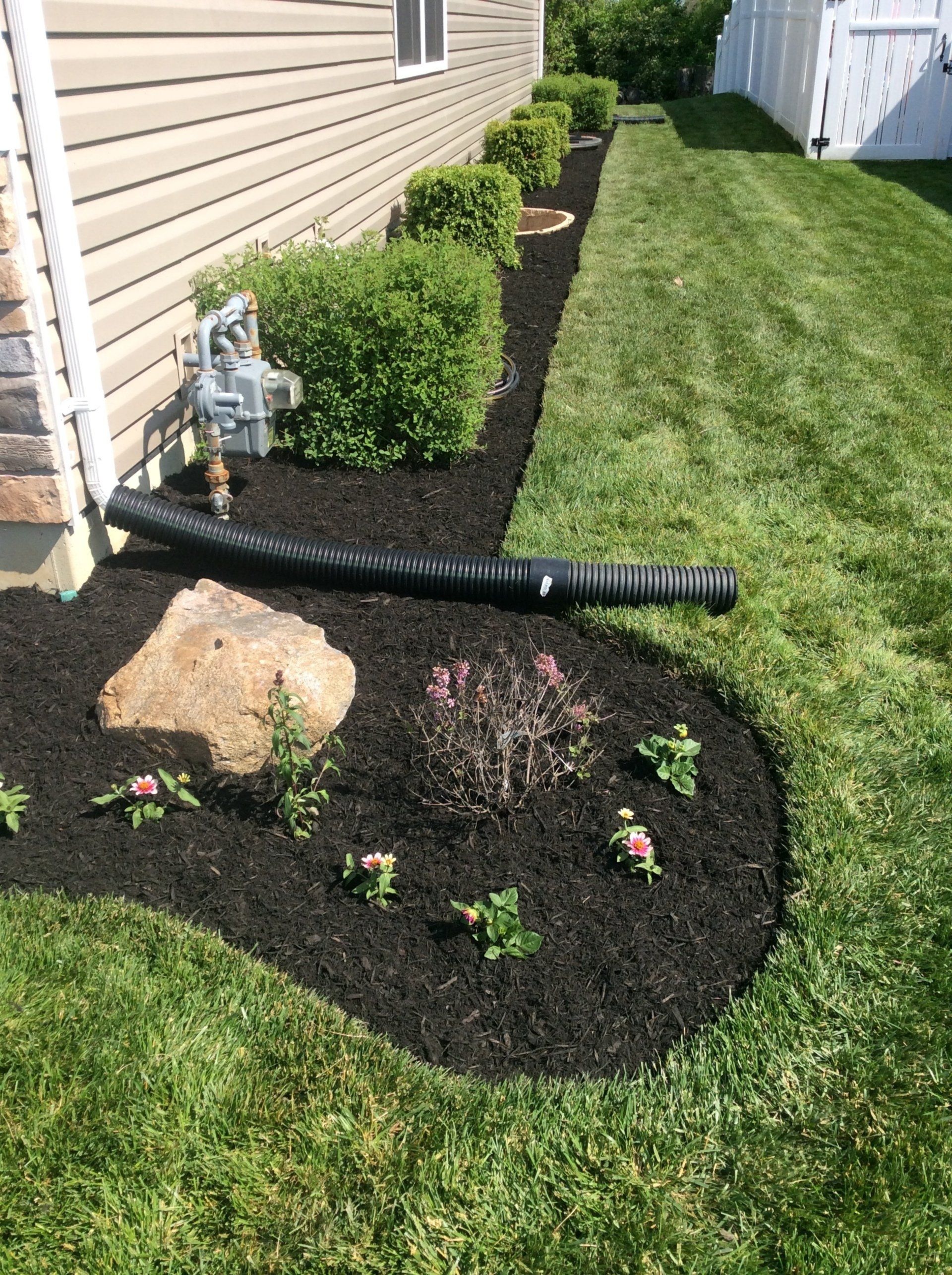 Backyard Landscaping — New Carlisle, OH — Fincel Lawn Care