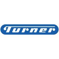 The turner logo is blue and white on a white background.