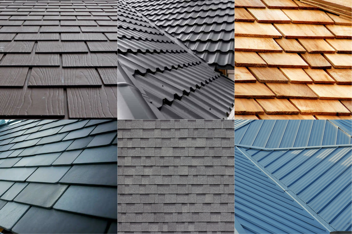 A close up of a roof with shingles on it.