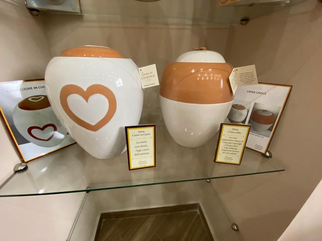 urna ceneri cremazione a Salerno