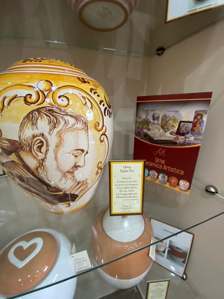 urna ceneri cremazione a Salerno