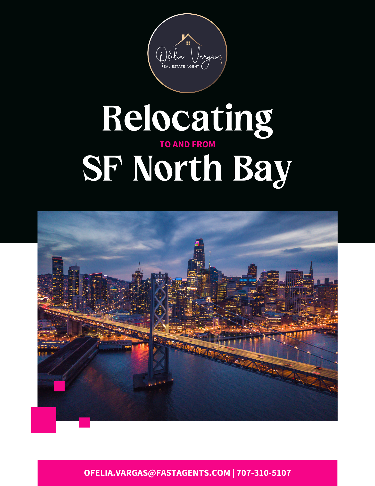 A poster for relocating to san francisco north bay