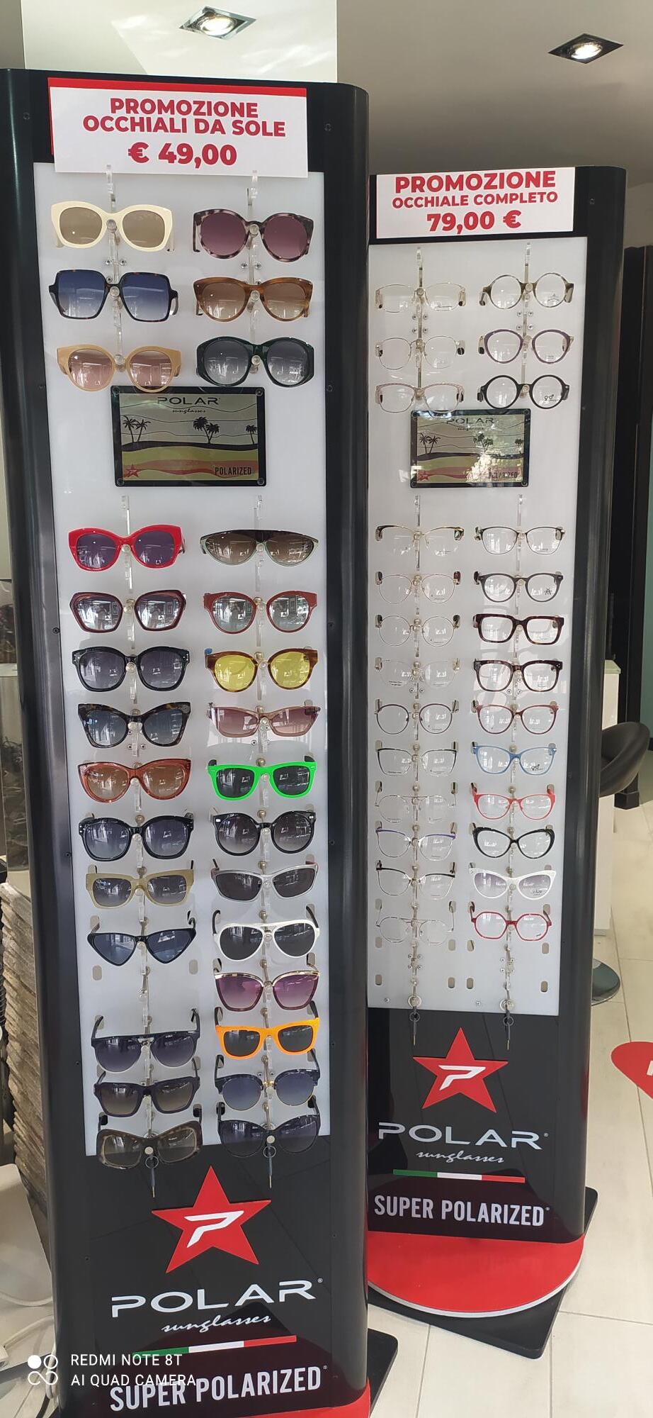 vasto assortimento di montature