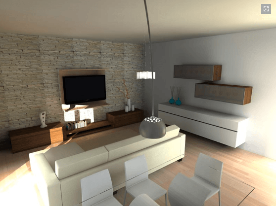interno rendering