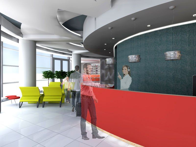 rendering reception