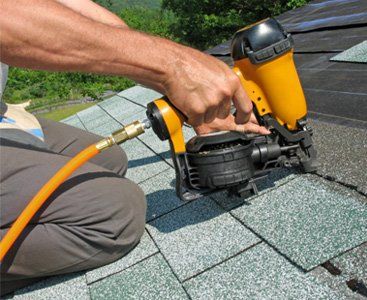 Installing Roof — Roofing Contractors & Services in Gilroy, CA