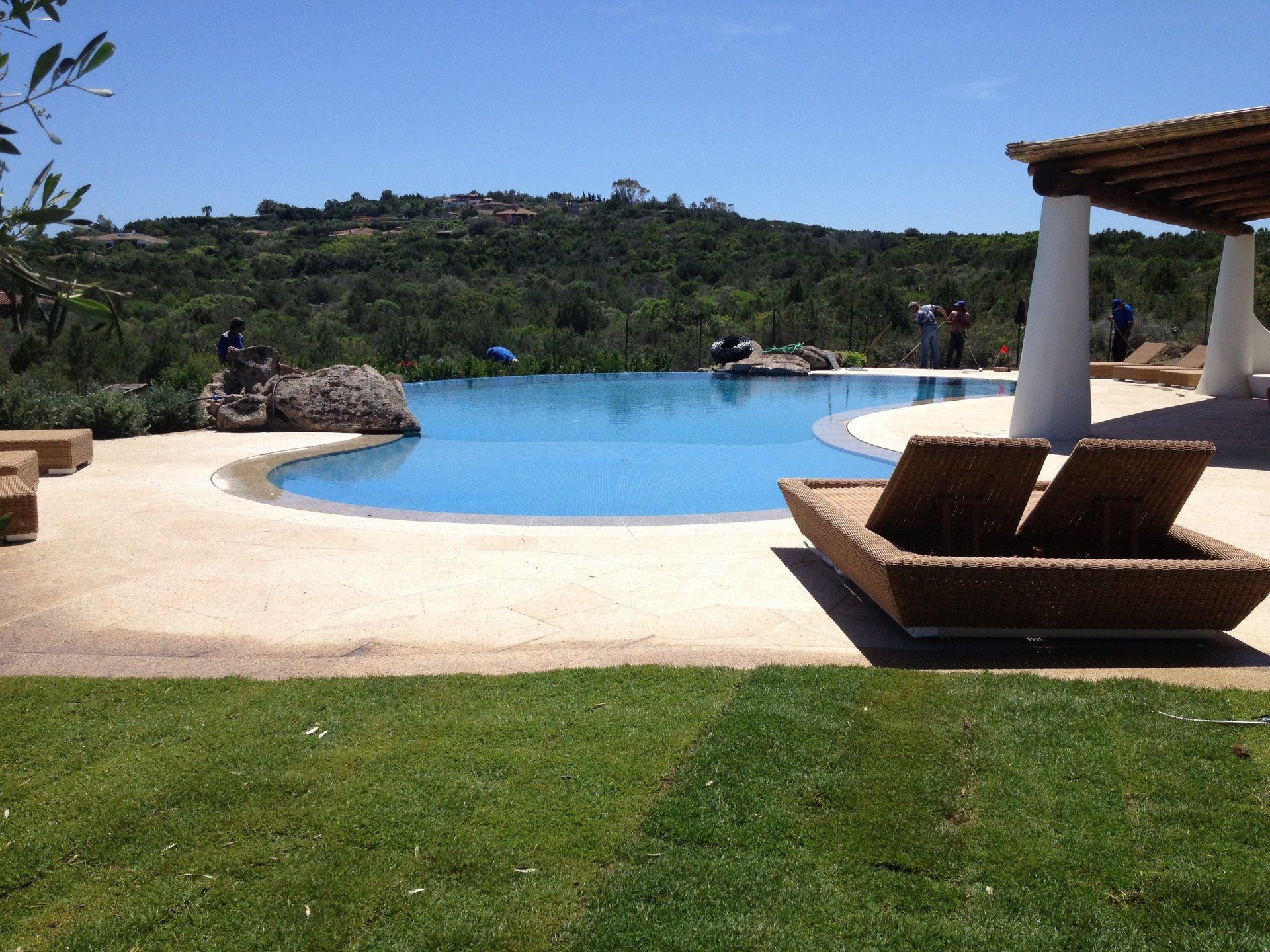 progettazione piscine per ville